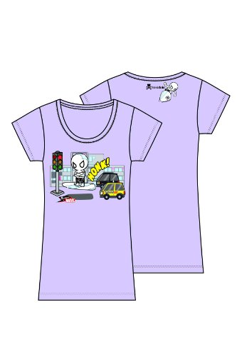  Tokidoki X Marvel Traffic Silver Surfer Women's T-shirt