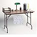 Melamine Standard Fixed Height Folding Table (18 in. x 48 in./Gray Granite)