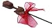 Chocolate Long Stem Roses - 1 single Rose for Valentine's Day, Mother's Day, Milk Chocolate