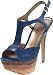 Fergie Women's Bixby T-Strap Sandal,Blue,9 M US