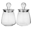 Clear Bubble Canister Set