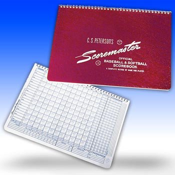 Peterson's SBS "Scoremaster" Baseball Scorebook / Softball Score book
