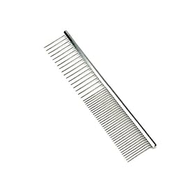 Safari Grooming Comb for Dogs, Stainless Steel