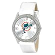 Game Time Women's NFL-GLI-MIA Glitz Classic Analog Miami Dolphins Watch