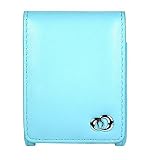 Apple Nano 3rd Generation Leather Carrying Case with Belt Clip , BLUE