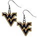 NCAA Siskiyou Sports Womens West Virginia Mountaineers Dangle Earrings One Size Team Color