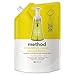 Method Foaming Hand Wash Refill, Lemon Mint, 28 Oz Pouch, 6/Carton