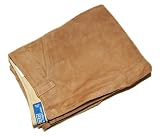 Polo Ralph Lauren Mens Leather Suede Pants Brown 32/30