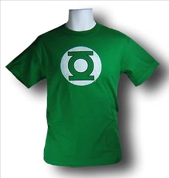 Green Lantern T-Shirt: Distressed Logo Adult