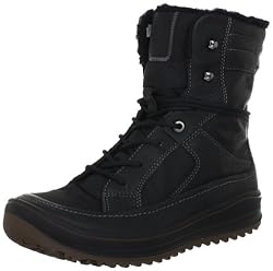 Ecco Trace Black/Black Quarry/Textile 235043, Damen Stiefel, Schwarz (BLACK/BLACK), EU 42