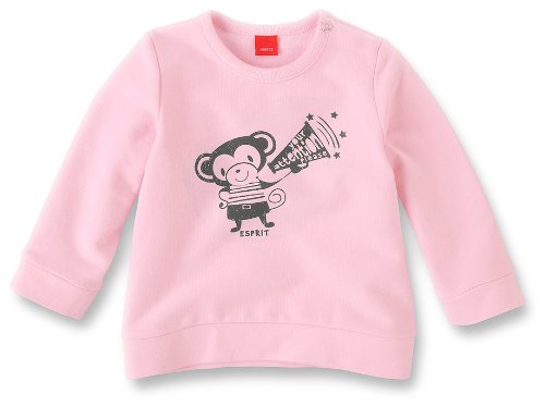 ESPRIT Unisex - Baby Sweatshirt Z38160, Gr. 68, Rosa (690 gloaming rose) Preisvergleich