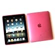 Skin Case for Apple iPad "Transparent Pink Circles Pattern"