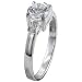 Sterling Silver Round Cut Cz Promise Wedding Engagement Solitaire Ring