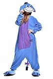 Newcosplay Polar Fleece Onesies Pajamas (XL, Donkey)