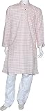 Gift for Father - Kurta Pajama Comfort Clothes in Cotton Size M (gkp500b)