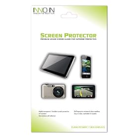 INNO-IN Screen Protector and Cleaning Cloth for 7" Tablet PCs - Pack of 3
