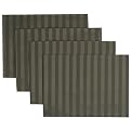 Classic Home Microfiber 4-pc. Placemat Set - Olive Paste