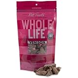 Whole Life Pet Products Pure Meat All Natural Freeze Dried Venison Treats, 2-Ounce