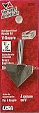 Vermont American 22107 7/8-Inch HSS V-Groove Router Bit