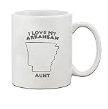 I love my ARKANSAN Aunt Arizona Ceramic Coffee Tea Mug Cup 11 oz