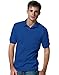 Hanes Men's Cotton-Blend EcoSmart® Jersey Polo with Pocket