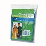 Produkt-Bild: 1 x Notfall Regenponcho Regen Poncho Kapuze Regenjacke Festival Konzerte Fussball Camping