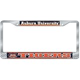 Auburn Tigers NCAA Chrome License Plate Frame