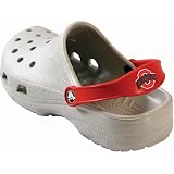 Ohio State Adult Crocs- Silver
