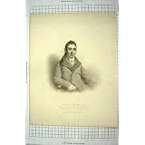 1812 旧式な肖像画のフランシス島 Jeffrey フリーマンの彫版