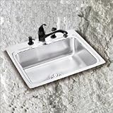Elkay LRQ17161 Lustertone Bar Sink Satin Finish Stainless Steel 17 x 16