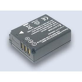 Power Battery for Panasonic Lumix DMC-TZ3, LiIon, Li-Ion, Lithium Ion Technology, 100% fits, properly matching, Batteries, Camcorder, Video, Digital Camera