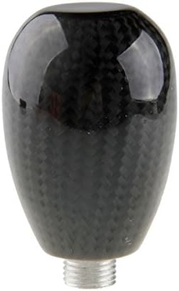 28pouncy Aluminum Manual Transmission Car Gear Shift Knob Shifter Lever Covers Black