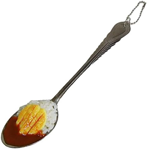 Gokigenfn KATSU CURRY Japan Food Sample Strap Spoon Bite Size