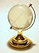 2.5" New Crystal Glass Miniature World Globe Ornament / Gift