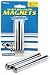 07239 Two Alnico Cow Magnets (Carded)