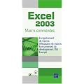 Excel 2003 : Macro-commandes