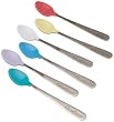 NUK Gerber BPA Free Soft Bite Infant Spoon, 6 Pack, Colors May Vary