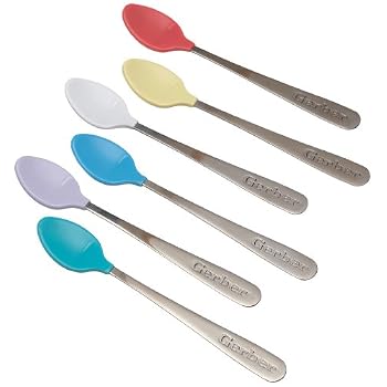 Set A Shopping Price Drop Alert For Gerber Graduates BPA Free 6 Pack Soft Bite Infant Spoon, Colors May Vary