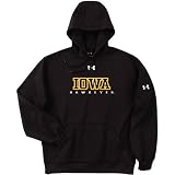 Under Armour Iowa Hawkeyes Performance Team Hood Sweatshirt
