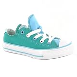 Converse CT Double Tong Ox Blue Kids Trainers