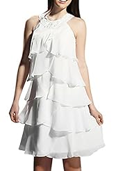 Cocktail Knee Length Halter Club Dress/Evening Dress/Homecoming Dress/Prom Dress/Party Dress 