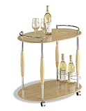 Organize It All 10870 2 Tier Serving Cart