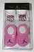 Nike Jordan Jumpman 23 Baby Booties Dark Pink/White 2 Pair (1 set) 0-6 months