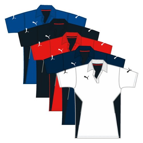 Puma v-Kon Polo Shirt (Black/Black X Large)