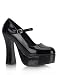Sexy Chunky High Heel Mary Jane Platform Shoe - 9
