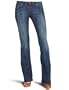 !iT Jeans Women's Diva Curvy Low Rider Boot Cut Jean, Stearling, 31