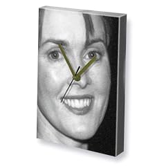 LAURA INNES - Canvas Clock (A5 - Signed by the Artist) #js005