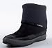 Head Boots Damen -Stiefelette aus Velour/Textil, TR-Sohle in schwarz