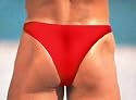 Men's Matt Finish Brazil Cut Swim Brief