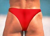 Men's Matt Finish Brazil Cut Swim Brief